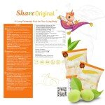 Share Original (7-pc Starter BOX) fermented Japanese apricot/plum 30+month fermented, vegan & individually wrapped, Share Swiss fermented