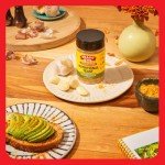 Bragg Nutritional Yeast Roasted Garlic Seasoning - 3 oz - Dairy-Free Parmesan Cheese Substitute - Perfect for Salads, Pastas, Popcorn, and More