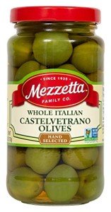 Mezzetta Whole Castelvetrano Italian Green Olives, 10 oz