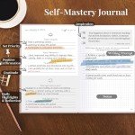 5 MINUTES A DAY Self-Care Notebook, Wellness & Daily Reflection Gratitude Journal & Mood Tracker for Women Self Care Planner, A5 Size (Pink)