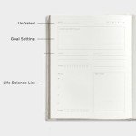And Per Se Wellness Journal, 91 Days Self-Care Journal to Practice Positive Thinking, Mindfulness & Reflection, Undated Daily Wellness Planner For Women & Men(Beige)