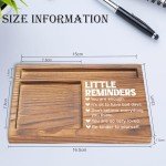 Little Reminders Sticky Note Holder, Encouraging Desk Organizer for Mental Wellness, Self-Care Inspirational Gift for Women, Friends, Self-Stick Note Pad Holders EDP119