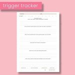 CanPlan Mental Health Planner - Self Care Gift for Women, Mental Health Journal, Book, Anxiety, Depression, ADHD Planner and Tracker, Self Love Self Care Journal, Wellness Planner, Pink