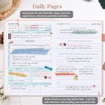 5 MINUTES A DAY Mental Health Journal, Anxiety & Guided Journal for Women, 91 Days Self Care Journal to Practice Positive Thinking, ADHD Planner with Mood Tracker (A5 Size)-Pink (5-Mentalhealth-Pink)