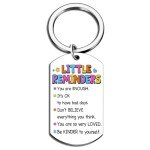 Ibiwe Self Care Gifts Mental Health Gift For Women Inspirational Motivational Encouraging Gifts For Men Womens You Are Enough I Am Enough Designs For Health Daily Affirmations For Women, Small