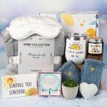 Get Well Soon Gifts For Women, 10pcs Self Care Gift For Women, Sympathy Gift Baskets, Feel Better, Thinking Of You Gifts For Woman, Care Package For Woman, Mom, Bff