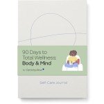 Ostrichpillow Self Care Journal Journal for Men Women – 3-Month Undated Wellness Planner, Daily Reflections & Habits, Monthly Check-In, Eco-Friendly FSC Certified, A5 Format, Life-Changing Mind & Body Tracker