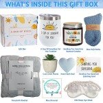 Get Well Soon Gifts For Women, 10pcs Self Care Gift For Women, Sympathy Gift Baskets, Feel Better, Thinking Of You Gifts For Woman, Care Package For Woman, Mom, Bff