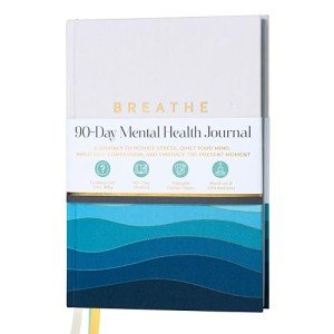 Hopeful Horizons 90-Day Guided Mental Health Journal for Anxiety, Mindfulness & Emotional Wellness – Daily Prompts for Self-Care, Self-Reflection, Calm, Stress Relief & Inner Strength