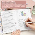 Clever Fox Self-Care Journal Premium – Daily Gratitude & Mental Health Notebook for Women – Reflection & Personal Development Journal (Seashell)