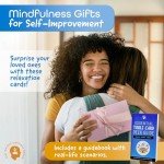 The Mental Wellness Space - My Essential Self-Care Tools Card Deck, Mindfulness Cards for Promoting Mental Coping Skills & Calm, Resilience Building for Men/Women, 1 Deck/52 Pieces with Guidebook