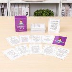 BayWel 100 Mindful Days - Daily Mindful Activity Cards – Self-Care & Gratitude Prompts for All Ages | Portable Travel Deck for Mental Wellness, Focus & Stress Relief