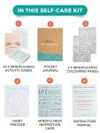 Breathe Play Love Self-Care Mindfulness Cards with Pocket Journal—Keep Your Mental Health and Wellbeing Handy While On-The-Go