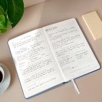 LIFTINSPIRE CO. FINDING BALANCE Mental Health Journal – 6-Month Daily Journal with Prompts for Mindfulness, Self-Care & Healing – Anxiety & Depression Relief – Blue Hardcover