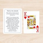 BayWel 100 Mindful Days - Daily Mindful Activity Cards – Self-Care & Gratitude Prompts for All Ages | Portable Travel Deck for Mental Wellness, Focus & Stress Relief