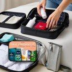 Asom Toiletry Travel Kit - 20 Piece TSA Approved Personal Care & Hygiene Essentials Set for Men & Women, Pre-Filled Convenience for Travel, Airplane Carry-On Ready