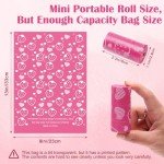 150Pcs Sanitary Napkin Disposal Bags, Luxiv Pink Disposable Sanitary Bag Personal Care Disposal for Tampons Trash Bag, Disposable Mini Bags for Women Privacy Handling Bag Diaper Sack (Purple)