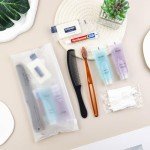 Gisdo 20 Sets Toiletry Kits Homeless Personal Hygiene Kit Bulk Homeless Care Package Supplies Travel Toiletry Kit Homeless Hygiene Kit Bulk for Men Women Charity Disposable Toiletry Kit(10-IN-1)