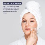 Personal Care Travel Toiletries | 1-Shoppe Amenities Kit | Travel Shaving Set, Toothbrush & Paste, Mouthwash, Makeup Wipes, Swabs, Nail File & Sewing Kit | 75 Pieces