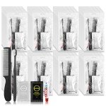 Toiletry Kits Disposable Travel Size Personal Hygiene Kits for Homeless Care Package Supplies in Bulk Toiletries Set Essential Women Men Hotel Guest Charity,Camping,Travel, Apartment 5 in 1(40 Pack)
