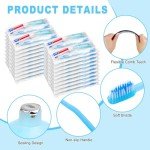 50 Kits Basic Toiletry Kits Homeless Personal Hygiene Kit Bulk Homeless Care Package Supplies Travel Toiletry Kit Homeless Hygiene Kit Bulk for Men Women Disposable Toiletry Kit(10-IN-1)