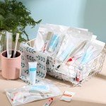 Dansib 48 Sets Basic Toiletry Kits Homeless Care Package Supplies Personal Hygiene Kits Bulk Include Disposable Toothbrush Toothpaste 30 Ml Shampoo Comb Bath Soap for Women Men Travel Charity Hotel