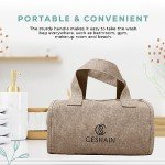 4-in-1 Hanging Toiletry bag - Roll-Up Makeup Bag - 4 Detachable PVC Zip Pouches – 600D Oxford Fabric, Versatile Travel Toiletry Organizer Bag - Makeup, Cosmetics, First Aid, Medicine Personal Care,