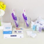 Pack of 50 Basic Toiletry Kits, Individually Packed, Personal Hygiene Kit Bulk Homeless Care Package Supplies, Travel Size Convenience Kits Suitable For Hotel, Home, Camping, Travel