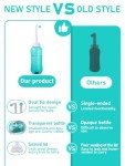 Peri Bottle for Postpartum Travel Bidet - Perineal Care,Portable Travel Squeeze Bottle Bidet for Women Personal Hygiene Cleaning,2 Tubes for Baby Mom After Birth Cleansing and Recovery 16.9OZ(Green)