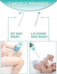 Peri Bottle for Postpartum Travel Bidet - Perineal Care,Portable Travel Squeeze Bottle Bidet for Women Personal Hygiene Cleaning,2 Tubes for Baby Mom After Birth Cleansing and Recovery 16.9OZ(Green)