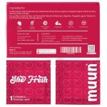Muun Feminine Wipes Flushable - 50 Counts Individual Vaginal Wipes Ph Balance, Anti Itch Deodorant Hygiene Wrapped Personal Cleansing, Wet Wipes for Intimate, Butt