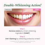 EUTHYMOL Whitening Toothpaste (3.7fl oz) - Stain Removal in 2 Weeks, Long-Lasting Freshness for Sensitive Gum & Teeth. Bad Breath, Cavity Prevention. Recyclable Aluminum Tube