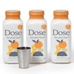 DOSE for Your Liver Cleanse Detox & Repair, Organic Milk Thistle Supplement with Turmeric, Dandelion, Ginger, and Orange, Promotes Optimal Liver Function,16oz Bottle, 3 Pack (3 Weeks Supply)
