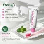 EUTHYMOL Whitening Toothpaste (3.7fl oz) - Stain Removal in 2 Weeks, Long-Lasting Freshness for Sensitive Gum & Teeth. Bad Breath, Cavity Prevention. Recyclable Aluminum Tube
