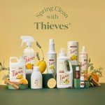 Young Living Thieves Household Cleaner 14.4 oz, Plant-Based All-Purpose Cleaner with Essential Oils, Safe for Floors, Mirrors, Carpets & Pet Areas