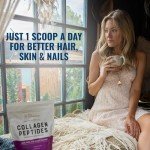 Collagen Peptides Powder - Naturally-Sourced Hydrolyzed Collagen Powder - Hair, Skin, Nail, and Joint Support - Type I & III Grass-Fed Collagen Supplements for Women and Men - 41 Servings - 16oz
