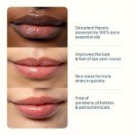 Cliganic Organic Lip Balm Set (6 Flavors) - 100% Natural Hydrating, Moisturizing for Dry Cracked Lips, for Men & Women