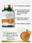 Carlyle Turmeric Curcumin with Black Pepper 1000mg | 180 Capsules | Turmeric Complex Supplement | Non-GMO, Gluten Free
