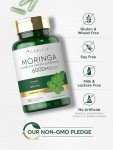 Carlyle Moringa Oleifera | 180 Capsules | Non-GMO and Gluten Free Supplement | Complete Green Superfood | from Moringa Leaf Powder