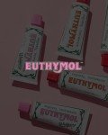 EUTHYMOL Original Pink Toothpaste (3.7fl oz/Pack of 1) - Fluoride-Free Toothpaste for Sensitive Teeth & Gum. Bad Breath, Cavity Prevention, 12-Hour Long Lasting Freshness with Wintergreen