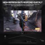 CRUA 27" FHD 144Hz Curved Gaming Monitor