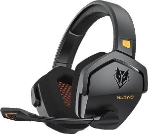 NUBWO G06 Dual Wireless Gaming Headset - Orange