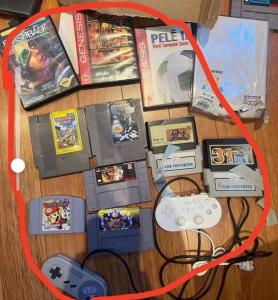 Retro Gaming Bundle: N64, SNES, NES & Sega