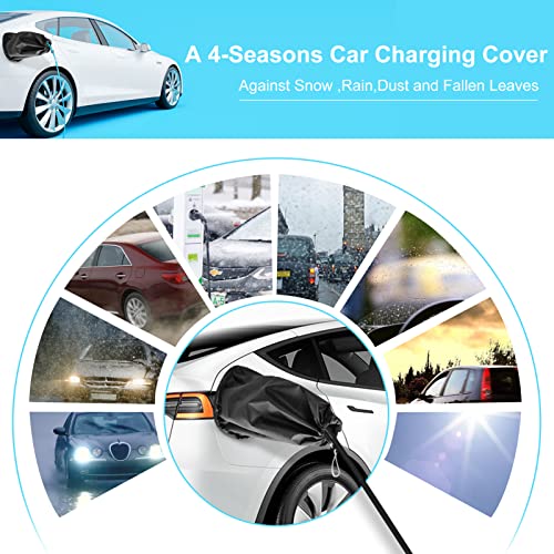 EV Charger Car Cover - Rain Sun Protection