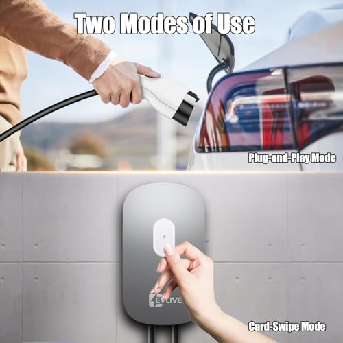 Evlive 240V EV Charger Level 2, ETL/Energy Star Certified