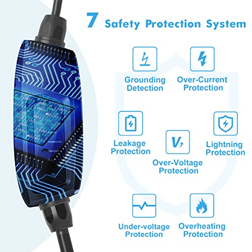 MEGEAR Portable Level 1 EV Charger Station