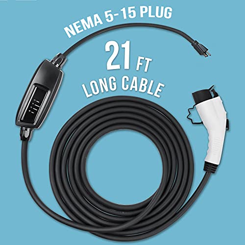 Lectron 110V Level 1 EV Charger + Extension Cord