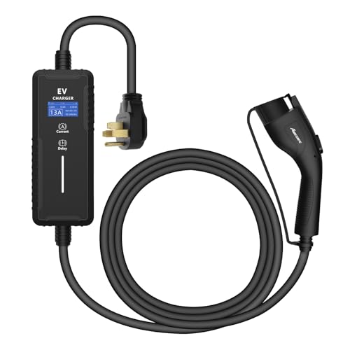 Awesafe Portable EV Charger 16-32A 110-240V Plug-in Station