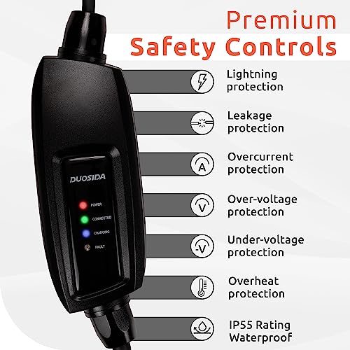 Startway + Duosida 16A Portable EVSE Charger