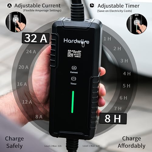 Hardwire ETL Certified Level 2 & Level 1 EV Charger